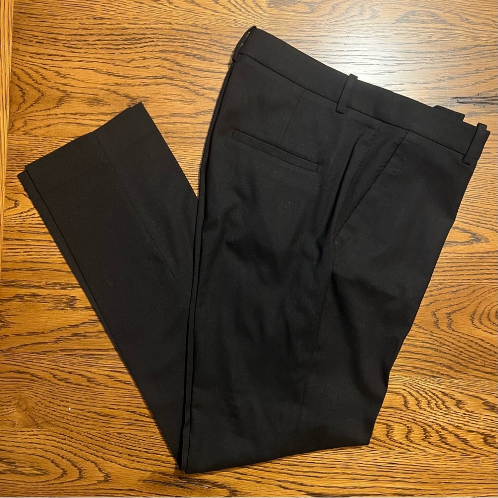 H&M Black Classic Trousers Straight-Leg Formal Wear